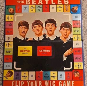 1964 Rare Beatles Flip Your Wig Game - playable